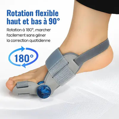 Correcteur de Hallux Confortable stade Léger à modéré CM