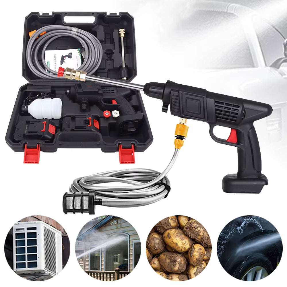 Nettoyeur Haute Pression Portable – Puissance et Propreté Facile pour Voiture & Maison