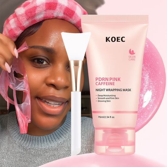 Masque de Nuit PDRN Pink Caffeine – Éclat et Hydratation Profonde pendant votre sommeil