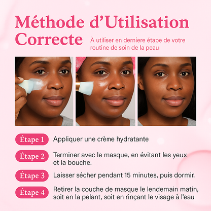 Masque de Nuit PDRN Pink Caffeine – Éclat et Hydratation Profonde pendant votre sommeil