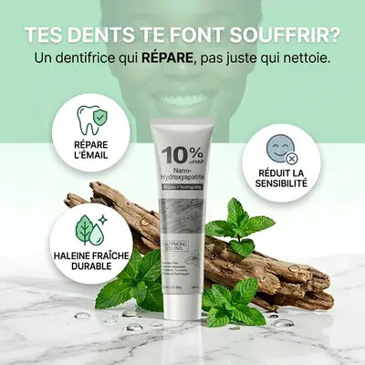 DENTIFRICE NANO-HA : Retrouvez vos Dents Fortes et Éclatante