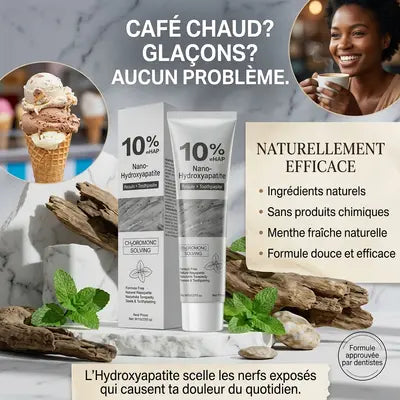 DENTIFRICE NANO-HA : Retrouvez vos Dents Fortes et Éclatante